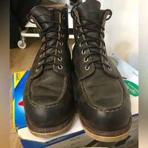 Red wing moc toe 10D